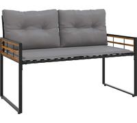 vidaXL Étagère de rangement en bois, 114 x 55 x 77 cm, gris clair, rectangulaire