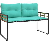 vidaXL Étagère de rangement en bois, 114 x 55 x 77 cm, turquoise, rectangulaire