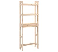 vidaXL Étagère de toilette 63x26x171 cm Pin massif