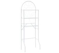 Vidaxl Étagère De Toilette Blanc 60 X 33 X 174 Cm