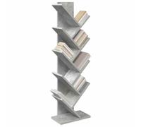 vidaXL Étagère en Bois en Forme d'arbre à 6 Niveaux 30 x 18 x 100 cm, Étagère Arbre stylée, Meuble Moderne étroit, Support déco pour Le Salon, étagères Maison Tendance