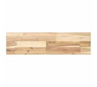 vidaXL Étagère murale flottante 100x20x4 cm Bois d'acacia massif non traité Or