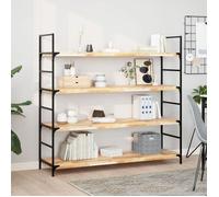 vidaXL Étagère flottante 140x40x4 cm bois d'acacia massif non traité, étagère murale, planche d'étagère, étagère murale de 3279487