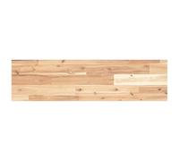 vidaXL Étagère Flottante 80x20x2 cm Bois d'acacia Massif Non traité, étagère Murale, Planche d'étagère, étagère Murale de Salle de Bain