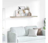vidaXL Étagère flottante murale chêne 120x23,5x3,8 cm MDF 323883