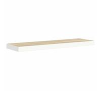 vidaXL Étagère flottante murale 90×23,5×3,8 cm MDF chêne et blanc