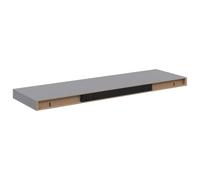 vidaXL Étagère Flottante Murale Gris 80x23,5x3,8 cm MDF