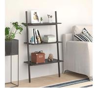 vidaXL Étagère inclinée 3 niveaux 64x34x116 cm – Noir