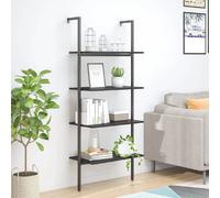 vidaXL Étagère inclinée Noir