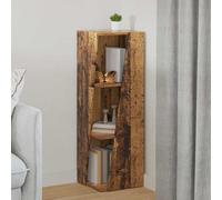 vidaXL Étagère latérale Bois ancien 33 x 32 x 100,5 cm