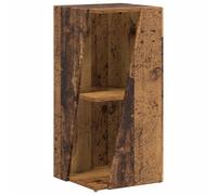 vidaXL Étagère latérale Bois ancien 33 x 32 x 70,5 cm