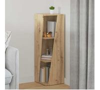 vidaXL Étagère latérale Chêne artisanal 33 x 32 x 100,5 cm 892426