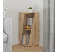 vidaXL Étagère latérale Chêne artisanal 33 x 32 x 70,5 cm