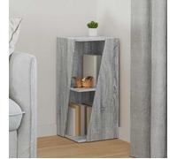 vidaXL Étagère latérale Gris Sonoma 33 x 32 x 70,5 cm 892413