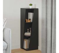 vidaXL Étagère latérale Noir 33 x 32 x 100,5 cm Bois d'ingénierie