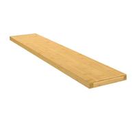vidaXL Étagère murale 100x20x4 cm bambou 352735