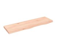 vidaXL Étagère murale 100x30x4 cm bois de chêne massif non traité 363561