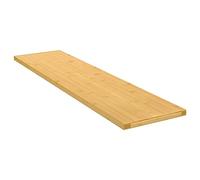 Vidaxl Étagère Murale 80x20x1,5 Cm Bambou Multicolore