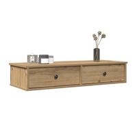 vidaXL Étagère murale avec tiroirs chêne artisanal bois d'ingénierie 859967