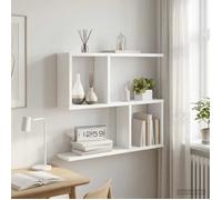 vidaXL Étagère Murale Blanc 60 x 12 x 50,5 cm Bois d'ingénierie 8012252