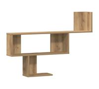 vidaXL Étagère murale chêne artisanal 100×15×70 cm bois d'ingénierie Marron