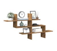 vidaXL Étagère murale chêne artisanal 124,5x18x60,5 cm Bois ingénierie