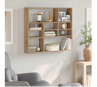 vidaXL Étagère murale chêne artisanal 90x16x78 cm bois d'ingénierie 856070