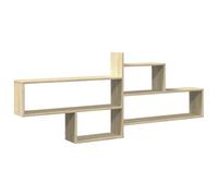 vidaXL Étagère Murale chêne Sonoma 167,5x18x68 cm Bois d'ingénierie