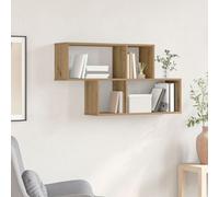 Vidaxl Étagère Murale En Chêne Massif 100x20x53 Cm