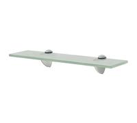 vidaXL Etagère Murale en Verre 40x10 cm Flottante Salon Chambre à Coucher
