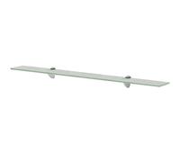 vidaXL Étagère Murale Verre Transparent - 90x20 cm