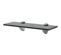 vidaXL Étagère murale en verre 30 x 10 cm 8 mm Noir