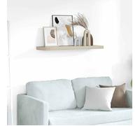 vidaXL Étagère murale flottante Chêne 90×23,5×3,8 cm MDF