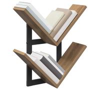 vidaXL Étagère Murale Flottante Chêne Artisanal 43 x 15 x 47 cm, Salon, étagères flottantes Modernes, Solutions de Rangement, déco Pratique, Style Minimaliste élégant