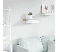 vidaXL Étagère murale flottante chêne et blanc 50x23x3,8 cm MDF