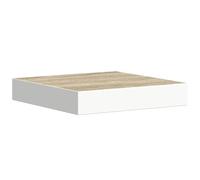 vidaXL Étagère Murale Flottante - Chêne et Blanc