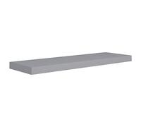 vidaXL Etagère Murale Flottante Etagère Suspendue Support Mural Bibliothèque Salon Salle de Séjour Maison Intérieur Gris 80x23,5x3,8 cm MDF