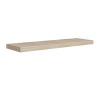 vidaXL Etagère Murale Flottante Etagère Suspendue Support Mural Bibliothèque Salon Salle de Séjour Maison Intérieur Couleur Chêne 90x23,5x3,8 cm MDF