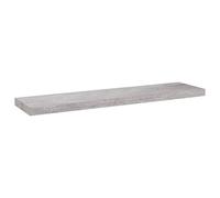 vidaXL Étagère murale flottante suspendue Gris béton 90×23,5×3,8 cm MDF