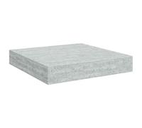 vidaXL Étagère murale flottante 326588 - MDF 23×23,5×3,8 cm - Gris béton