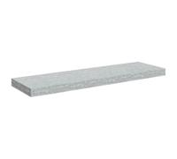 vidaXL Étagère murale flottante Gris béton 80x23,5x3,8 cm MDF