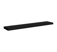 vidaXL Étagère murale flottante Bibliothèque 120x23,5x3,8 cm Noir MDF