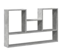 vidaXL Étagère Murale Gris béton 99x15x60 cm Bois d'ingénierie