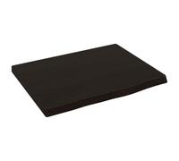vidaXL Étagère Murale Marron foncé 40x30x2 cm Bois chêne Massif traité