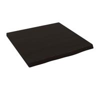 vidaXL Étagère Murale Marron foncé 40x40x2 cm Bois chêne Massif traité