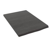 vidaXL Étagère murale marron foncé 40x60x2 cm bois chêne massif traité