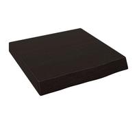 vidaXL Étagère murale marron foncé 40x60x2 cm bois chêne massif traité Marron foncé