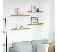 VIDAXL Étagère murale modulable 4 pcs beige 60 x 9 x 3 cm bois d'ingénierie