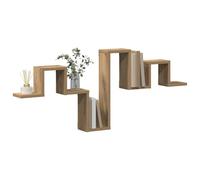 vidaXL Étagère Murale Montage Mural Chêne Artisanal 104,5 x 43 x 10 cm, Étagère Murale Rectangulaire Tendance, Rangement Pratique, Design Moderne, Décor Contemporain, Gain de Place Multifonction