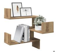 vidaXL Étagère d'angle murale chêne artisanal 40x40x49,5 cm 856608